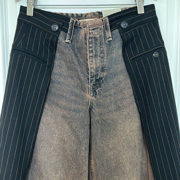 SOLD ON DEPOP Free People We The Free Gwyneth Jeans Size 26 NWT - Picture 4 of 11